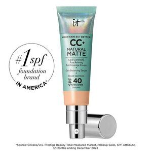 CC+ Cream Natural Matte Foundation with SPF 40